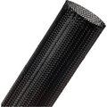 Techflex Techflex Clean Cut Fray Resistant Sleeving 1.50in Dia., 50', Black CCP1.50BK-50